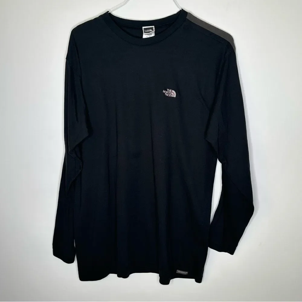 The North Face Black Long Sleeve Outdoor Activity Vaporwick Shirt in‎ Size XL